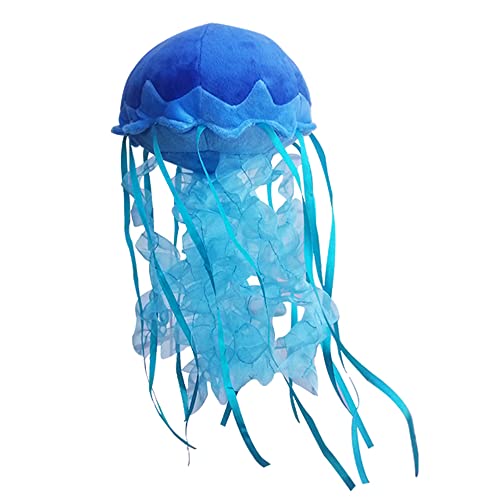 JIANEEXSQ Creative Colorful Jellyfish Stuffed Animal Simulation Sea