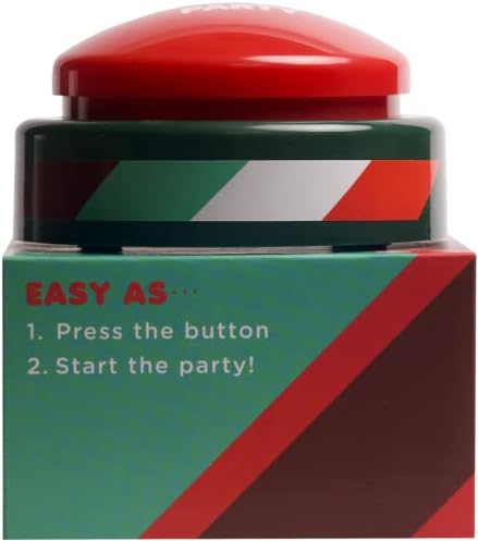 30 Second Dance Party Button with 5 Songs, Instant Fun, Gag Gift
