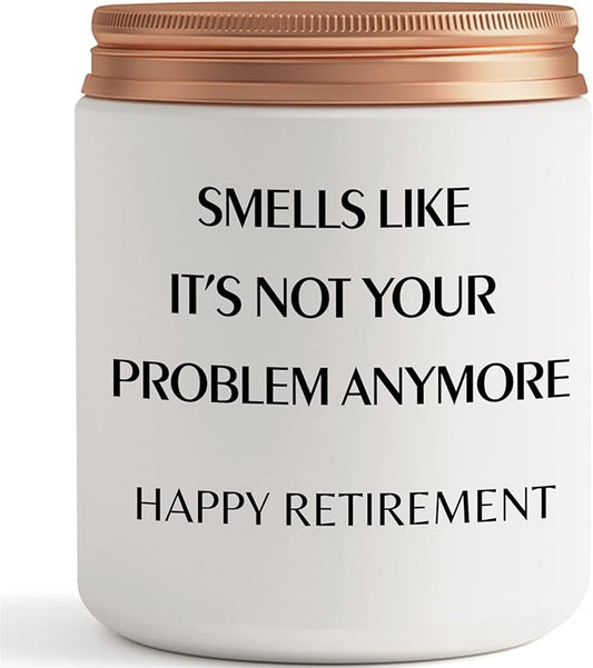 Retirement Gifts for Women Men Best Happy Retirement 2024 Candles