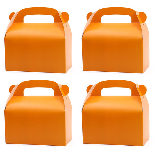 Oletx 30-Pack Orange Party Favor Treat Boxes, Goodie Boxes, Candy Box,