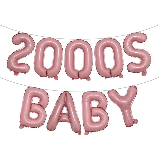 2000s Baby Party Decor Y2K Early 2000s Party Backdrop Banner Y2k 2000