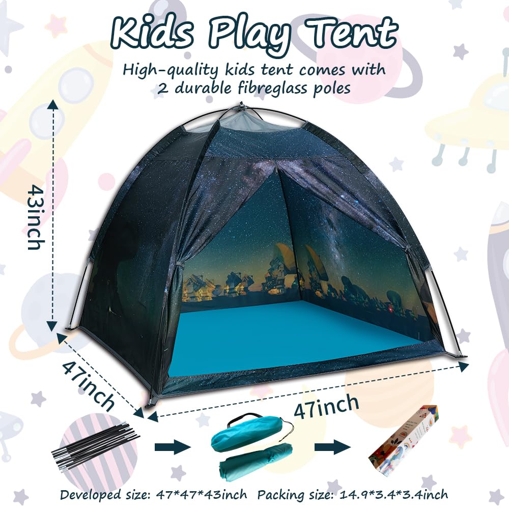Kids Play Tent Imaginative Play Popup Tents Space World Tent