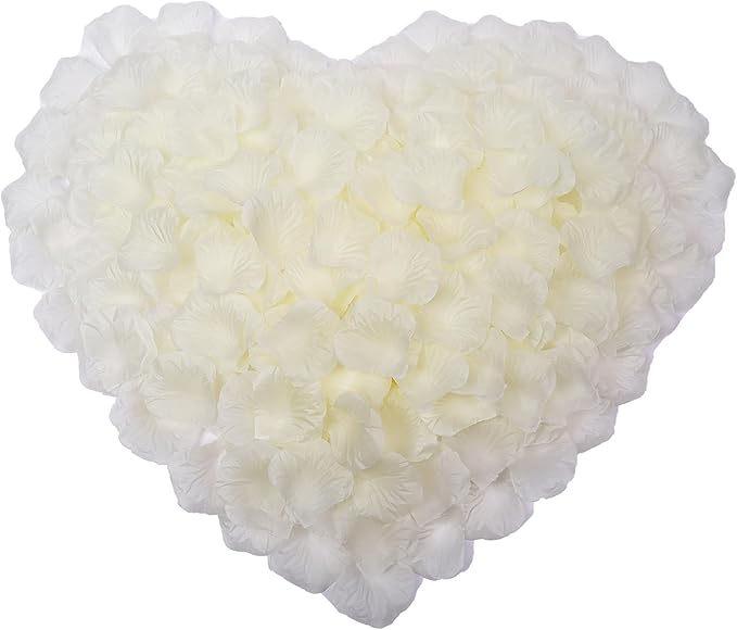 FLORIST 1500 PCS Silk Rose Petals for Valentine's Day,Fake Rose P