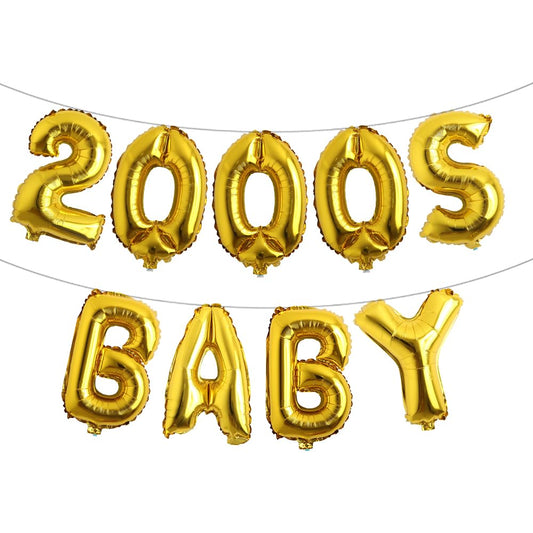 2000s Baby Party Decor Y2K Early 2000s Party Backdrop Banner Y2k 2000