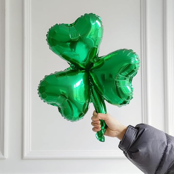 136Pcs St Patrick's Day Balloon Arch Garland Kit Green Gold White