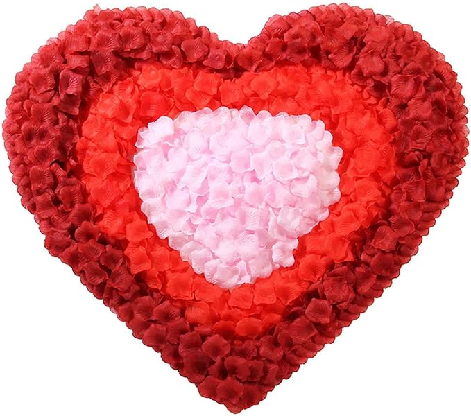 FLORIST 2200 PCS Silk Flower Rose Petals for Wedding Decorations