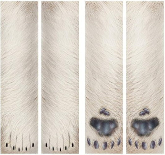 FreeNFond Funny Animal Paw Socks Gag Gifts for White Elephant Gift #6