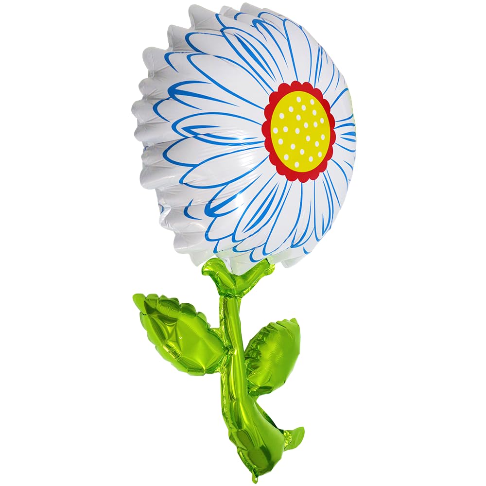 Cute 3D Daisy Flower Balloon Wedding Garland Groovy Boho Daisy Party