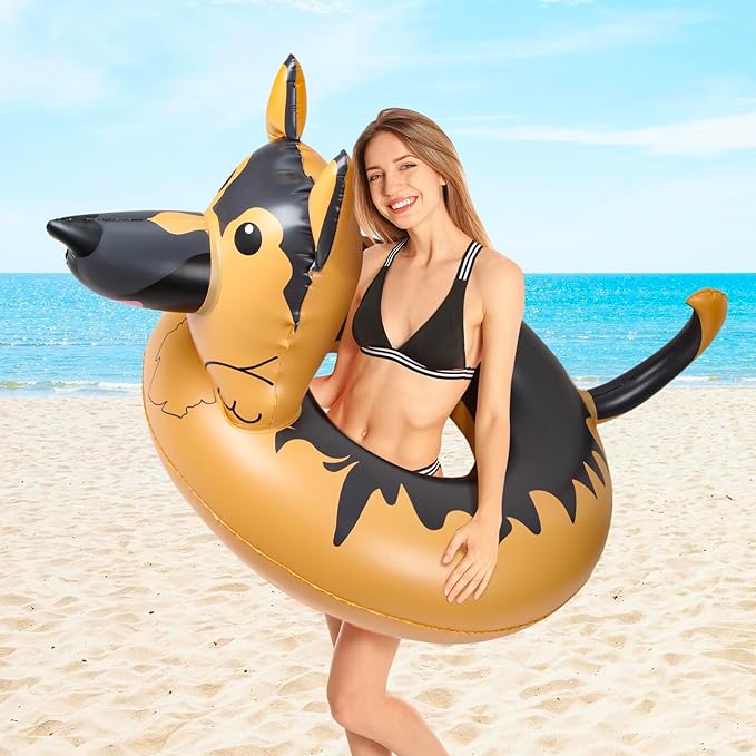 Silph PLC Pool Float, Inflatable Swim Ring with Cup Holder for Party,