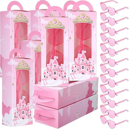 32 Pieces Princess Birthday Party Decorations Includes Pink Princess
