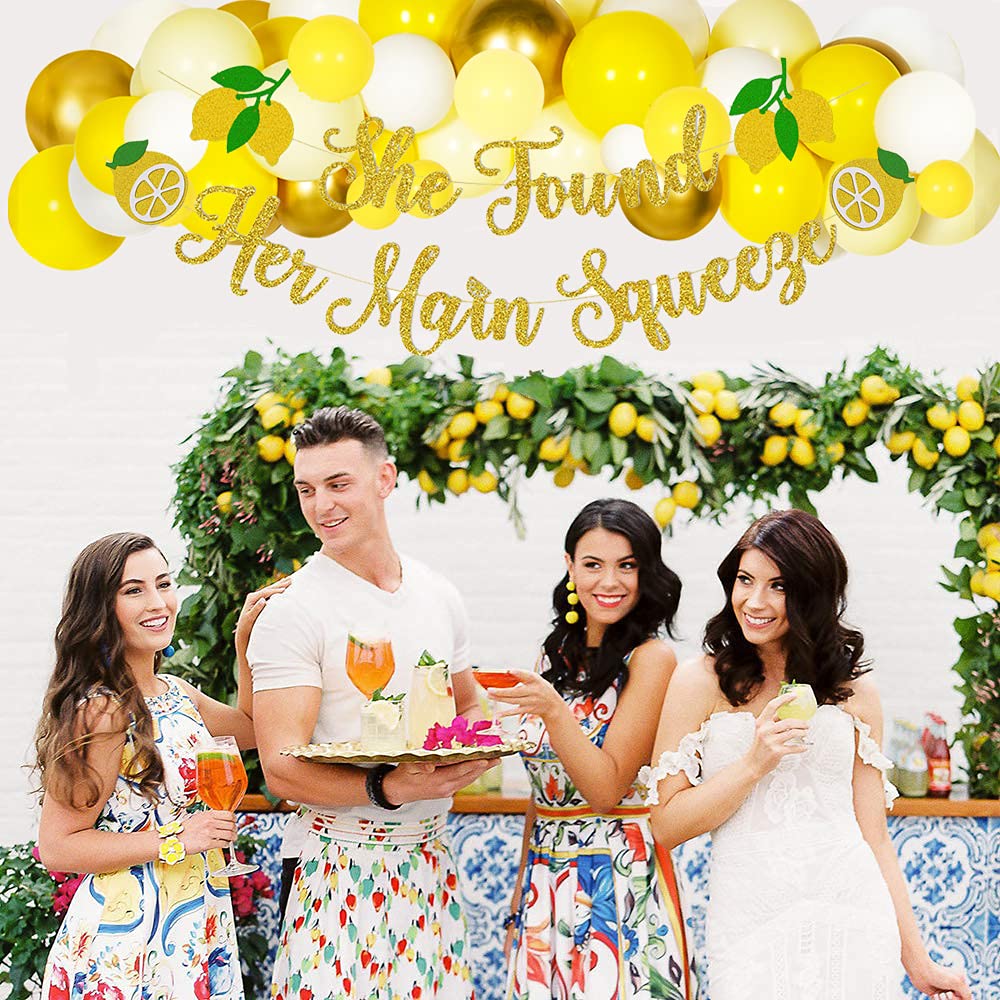 Hombae Lemon Bridal Shower Decorations, Lemon Party Decorations, She