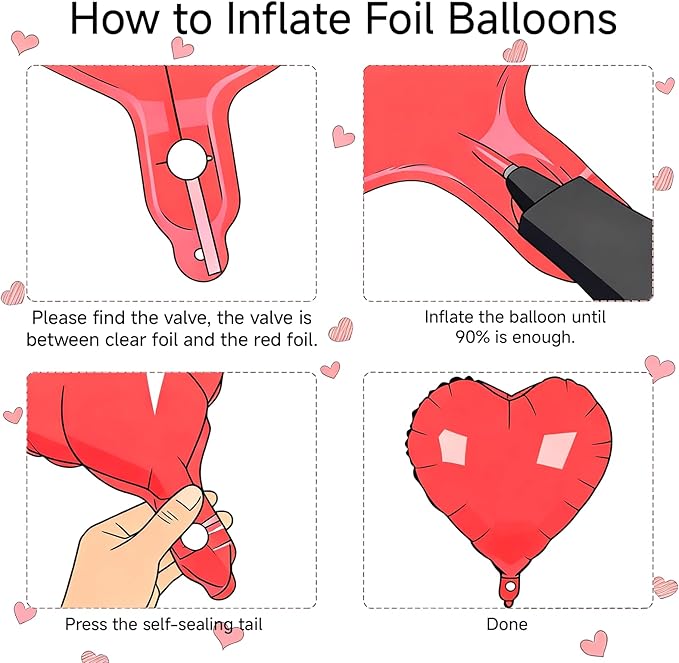 Will You Be My Girlfriend Balloons, I Love You Valentines Day