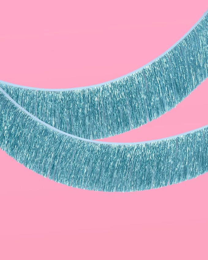 xo Fetti Blue Fringe Banner 5 Ft Bachelorette Party Decorations