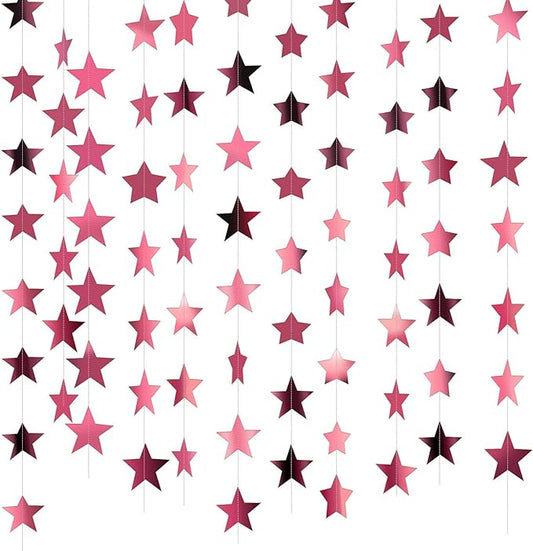 Patelai Glitter Star Garland Banner 2026 Graduation Decor 130 Feet #24