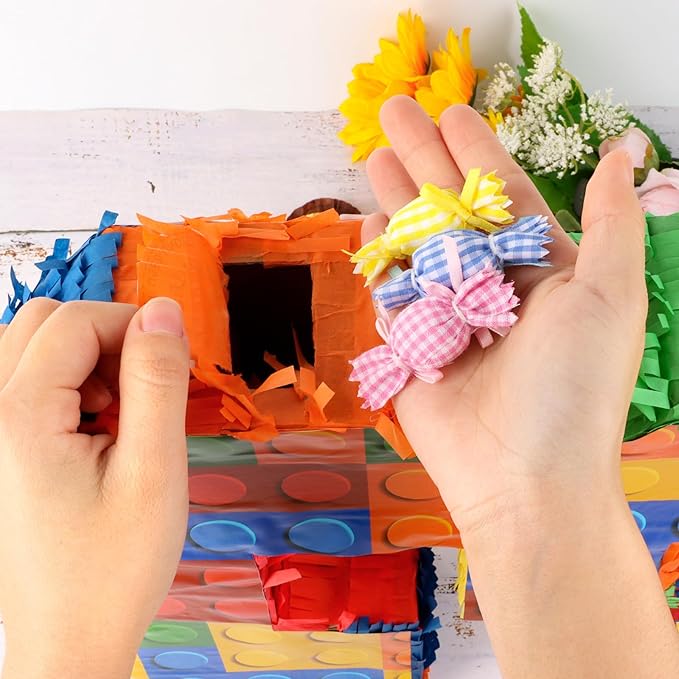 Building Blocks 3rd Birthday Party Decorations Number 3 Pinata with