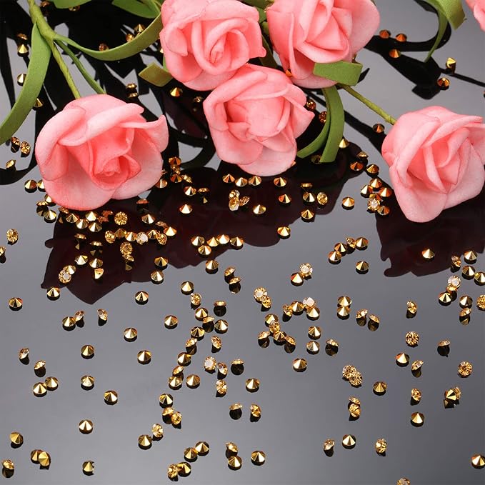 10000 Clear Wedding Table Scatter Confetti Crystals Acrylic Diamonds