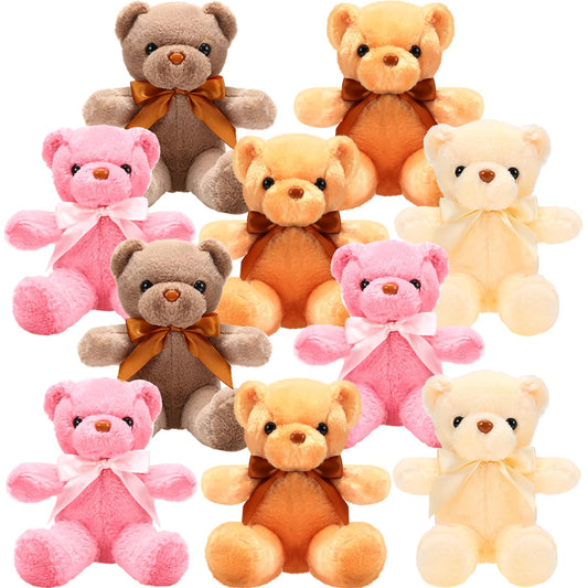 Skylety 10 Pcs 12 Inch Bears Bulk Stuffed Animals Soft Gift Plush