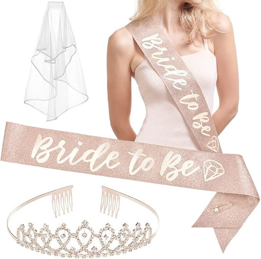 Xo Fetti Bachelorette Party Decorations Rose Gold Glitter Kit Bridal