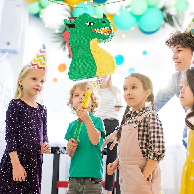 Dragon Piñata Dinosaur Party Supplies Dino Piñata Bundle with