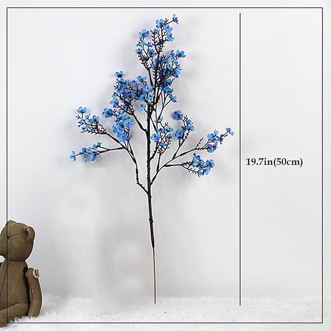 JAKY-Global 9pcs Babys Breath Artificial Flowers Gypsophila Bouquet