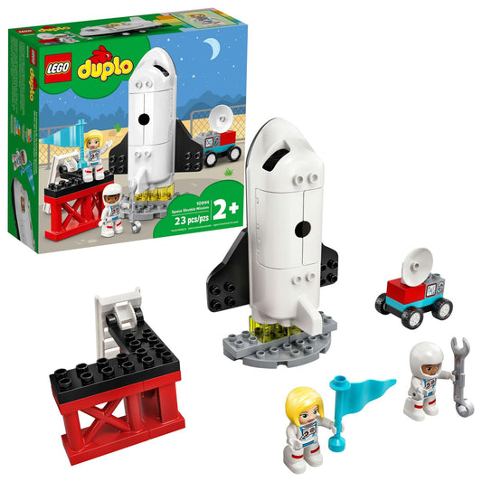 LEGO DUPLO Town Space Shuttle Mission Rocket Toy 10944, Set for