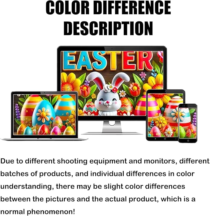 Easter Banner Polyester 43x70.86 Inches Banner Easter for Outdoor