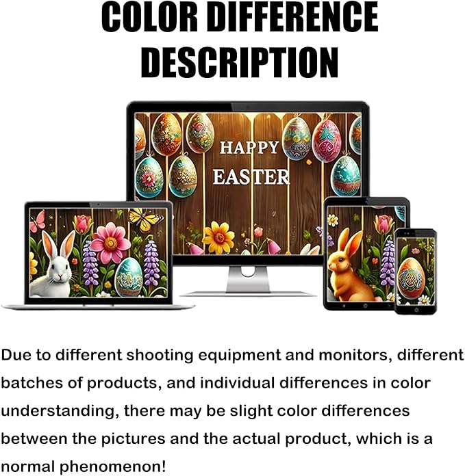 Easter Banner Polyester 43x70.86 Inches Large Easter Banner for Wall