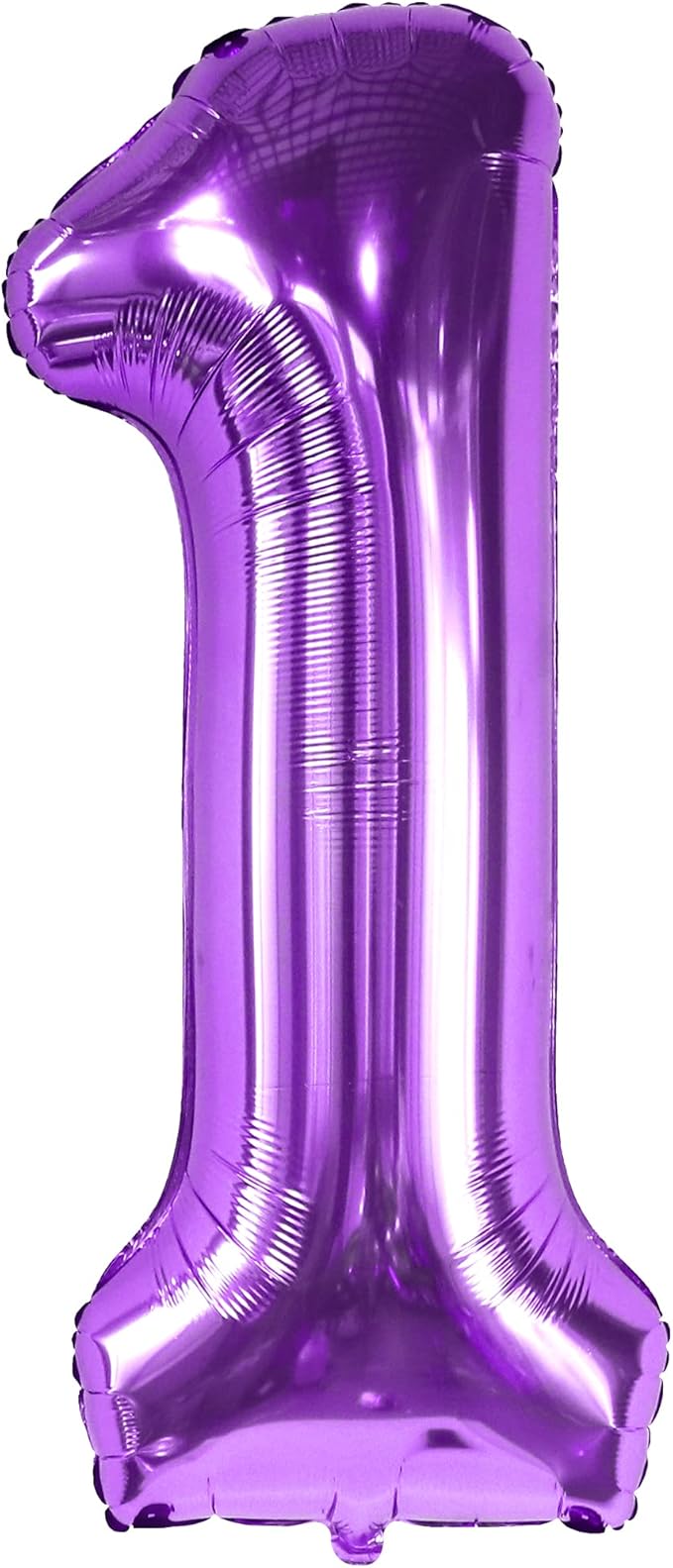 KatchOn, Purple 1 Balloon Number for First Birthday - 40 Inch |