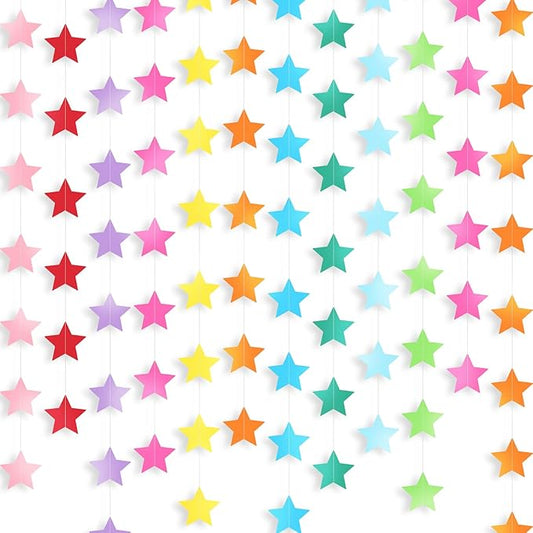 Patelai Glitter Star Garland Banner 2026 Graduation Decor 130 Feet #21