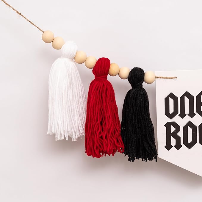 One Rocks High Chair Banner Rock And Roll 1st Birthday Party