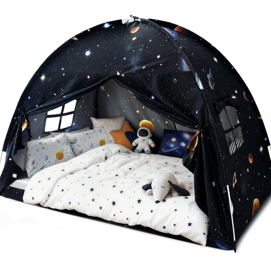 Sherilyn Full Bed Toddler Canopy Tent, Kids Indoor Canopy Privacy