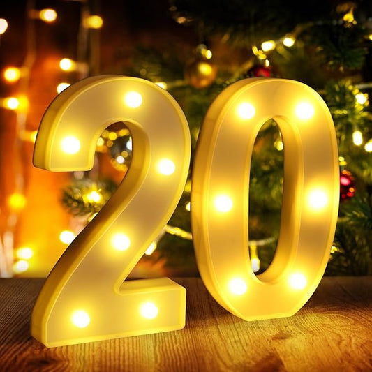 20th Birthday Decorations for Women Men Happy 20 Year Old Birthday