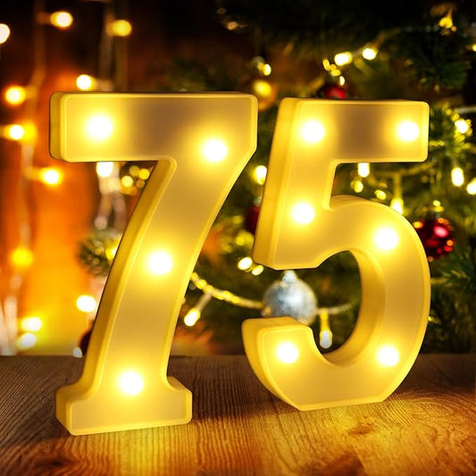 75th Birthday Decorations for Women Men 75 Birthday Decorations for