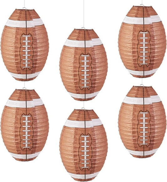 Easy Joy 12 Inch Football Party Decorations Football Lanterns