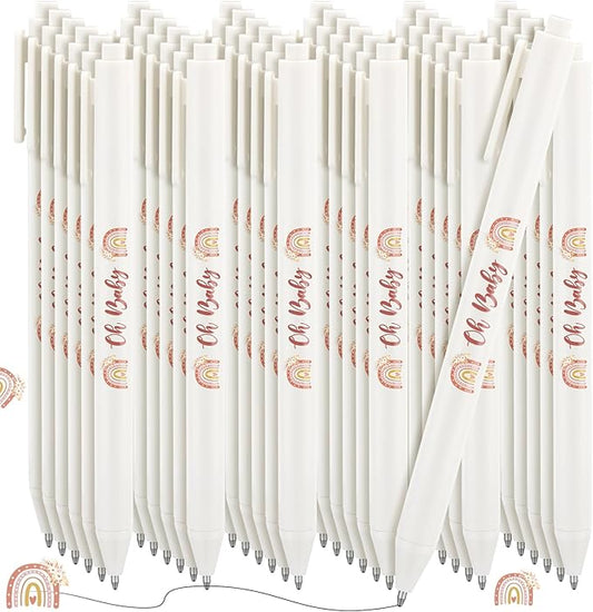 Ireer 36 Pcs Boho Theme Baby Shower Pens Gifts Bulk Party Favors for