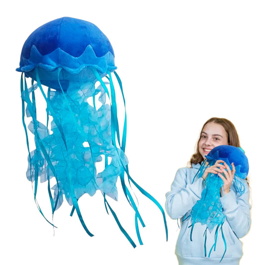 KAYBOBEZK Jellyfish Plush, Jellyfish Stuffed Animal Toy, Simulation