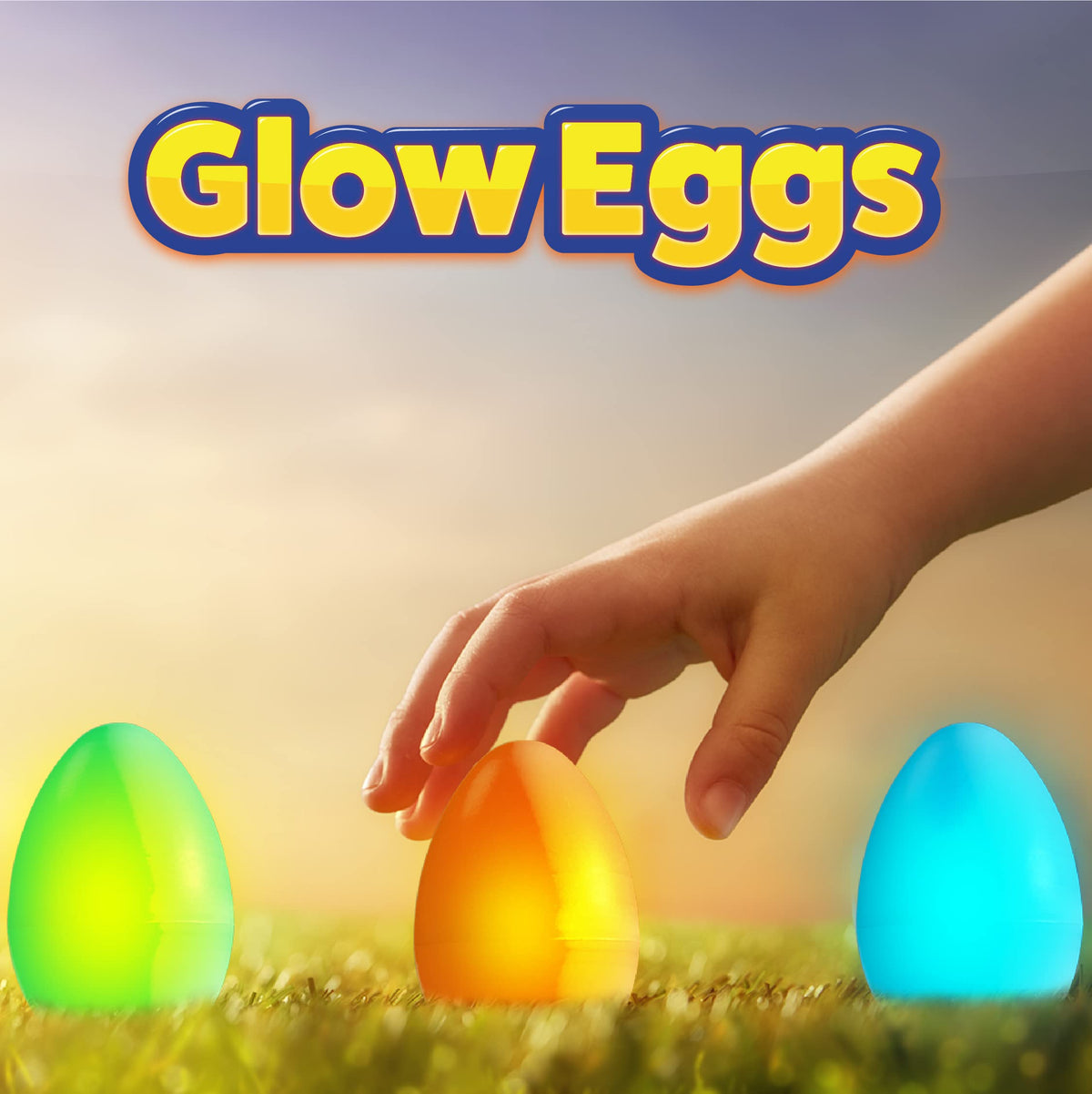 48 Easter Glow Eggs & 144 mini Glow Sticks 192pcs Total