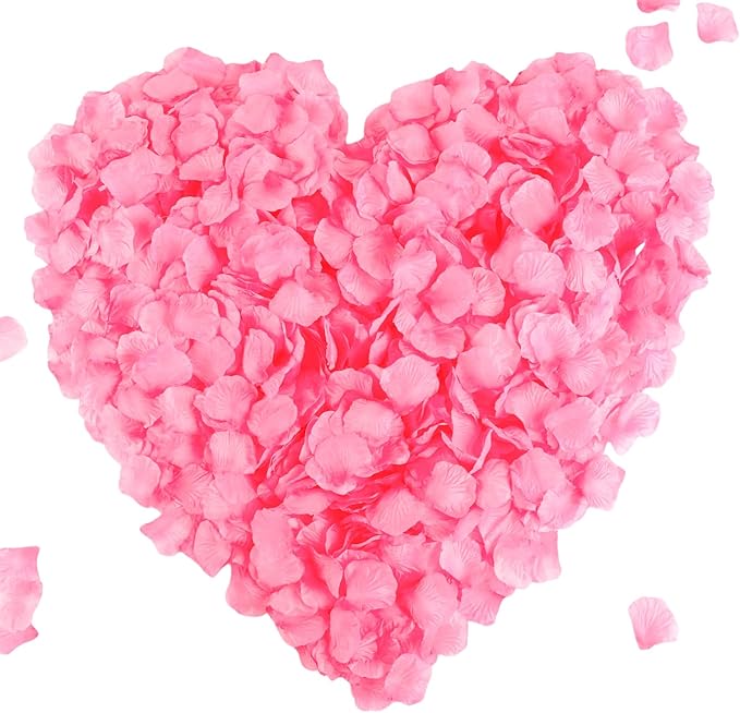 FLORIST 2200 PCS Silk Flower Rose Petals for Wedding Decorations