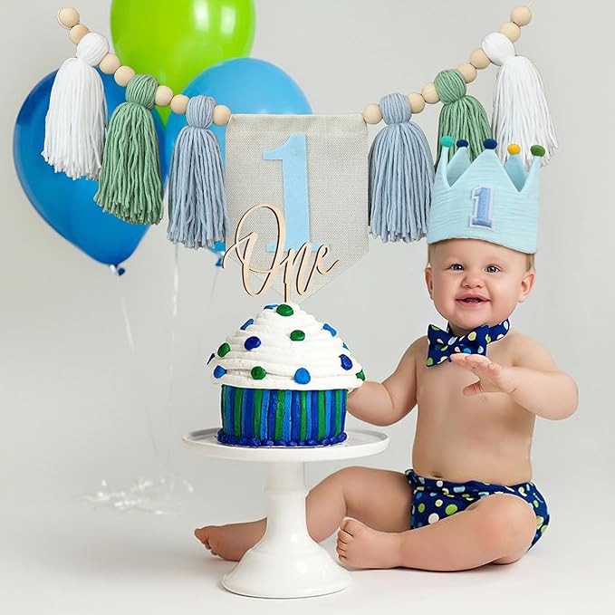 Baby 1st Birthday Party Decorations For Handmade Tassel Garland