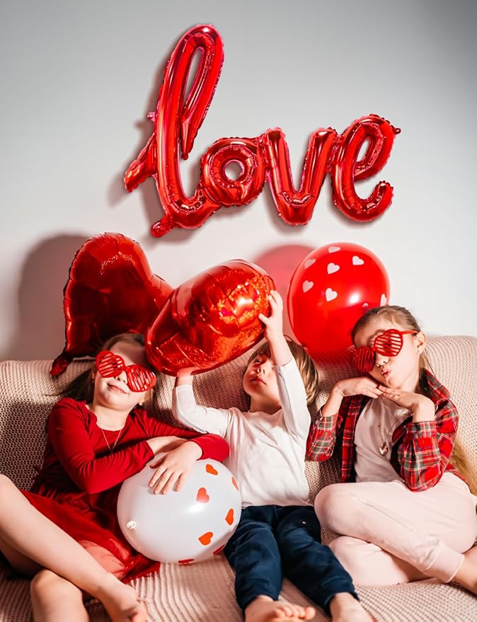 Valentines Day Balloons Decorations Romantic I Love You Balloon