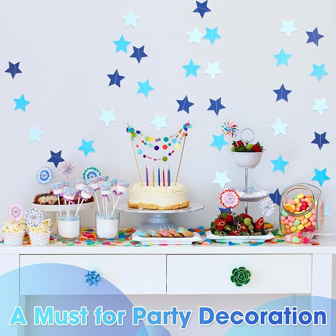 Glitter Star Garland Banner 2026 Graduation Decor 130 Feet