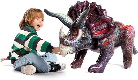 43 Triceratops Inflatable Dinosaur Toy for Party Decorations