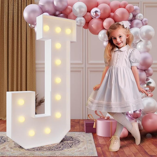 imprsv 4FT Marquee Light Up Letters for Birthday Party Decorations #16