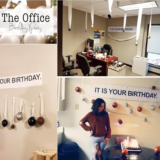 It is Your Birthday Banner, The Office Dwight Theme Husband Boyfriend