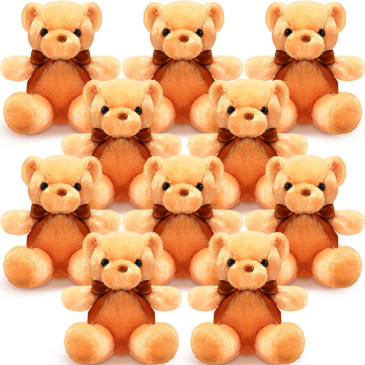 Skylety 10 Pcs 12 Inch Bears Bulk Stuffed Animals Soft Gift Plush