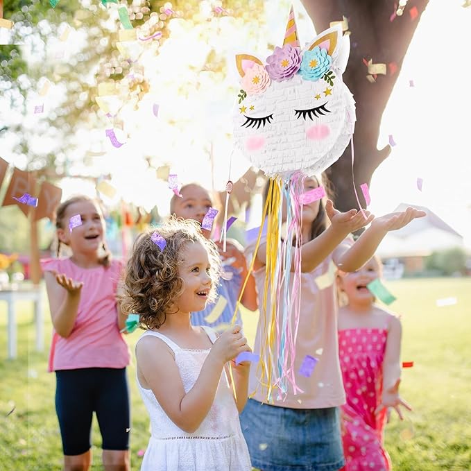 Foldable Unicorn Piñata Unicorn Birthday Party Supplies Extendable