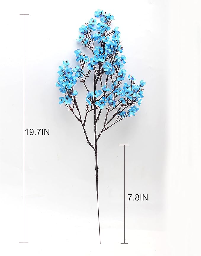 20pcs Babys Breath Artificial Flowers Gypsophila Bouquet Bulk Fake