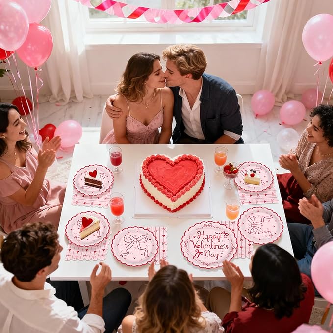 200Pcs Valentine's Day Decorations Happy Valentine