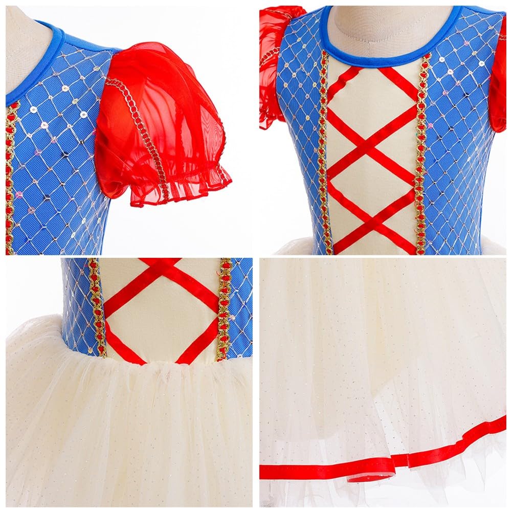 Snow White Princess for Toddler Girls Ballet Dance Tutu