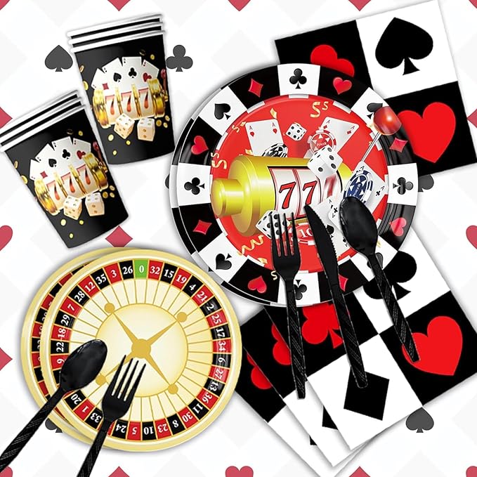 Casino Theme Party Decorations Supplies Las Vegas Party and Poker
